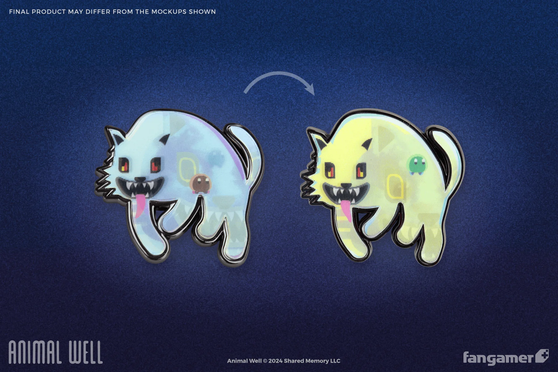 Ghost Lenticular Pin - Image 4
