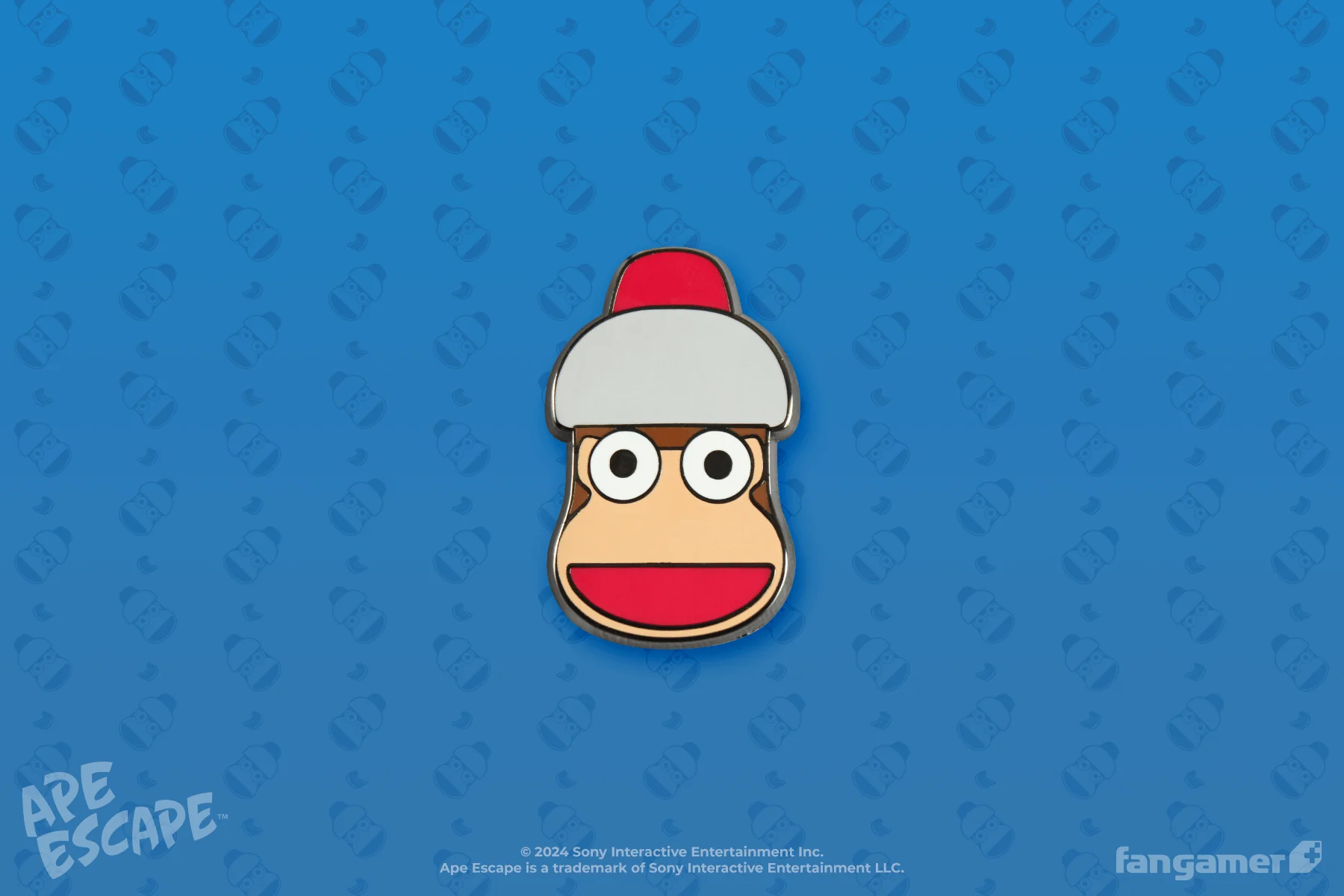 Pipo Monkey Enamel Pin - Image 3