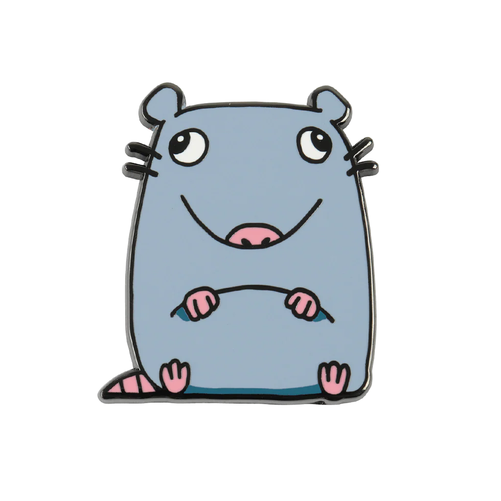 Brick the Rat Pin - Image 2