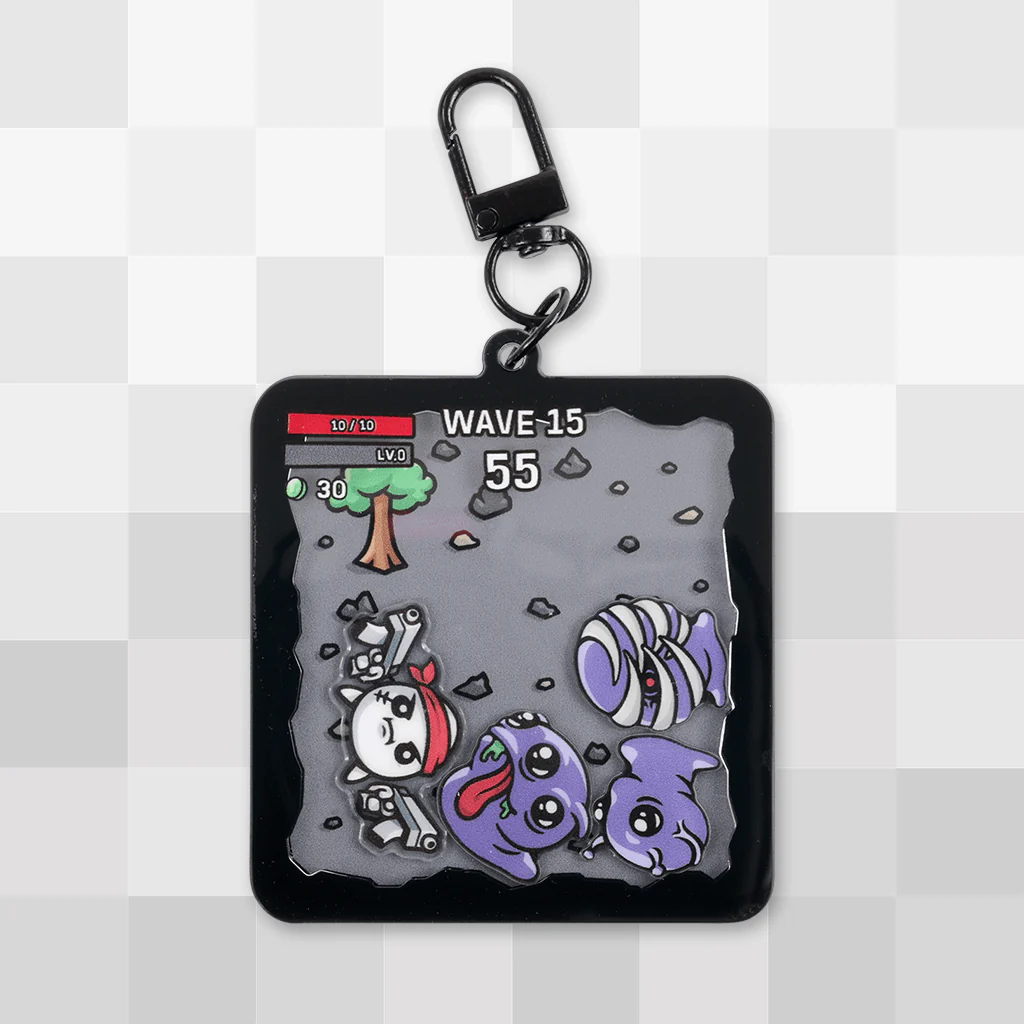Spud Survivor Shaker Charm