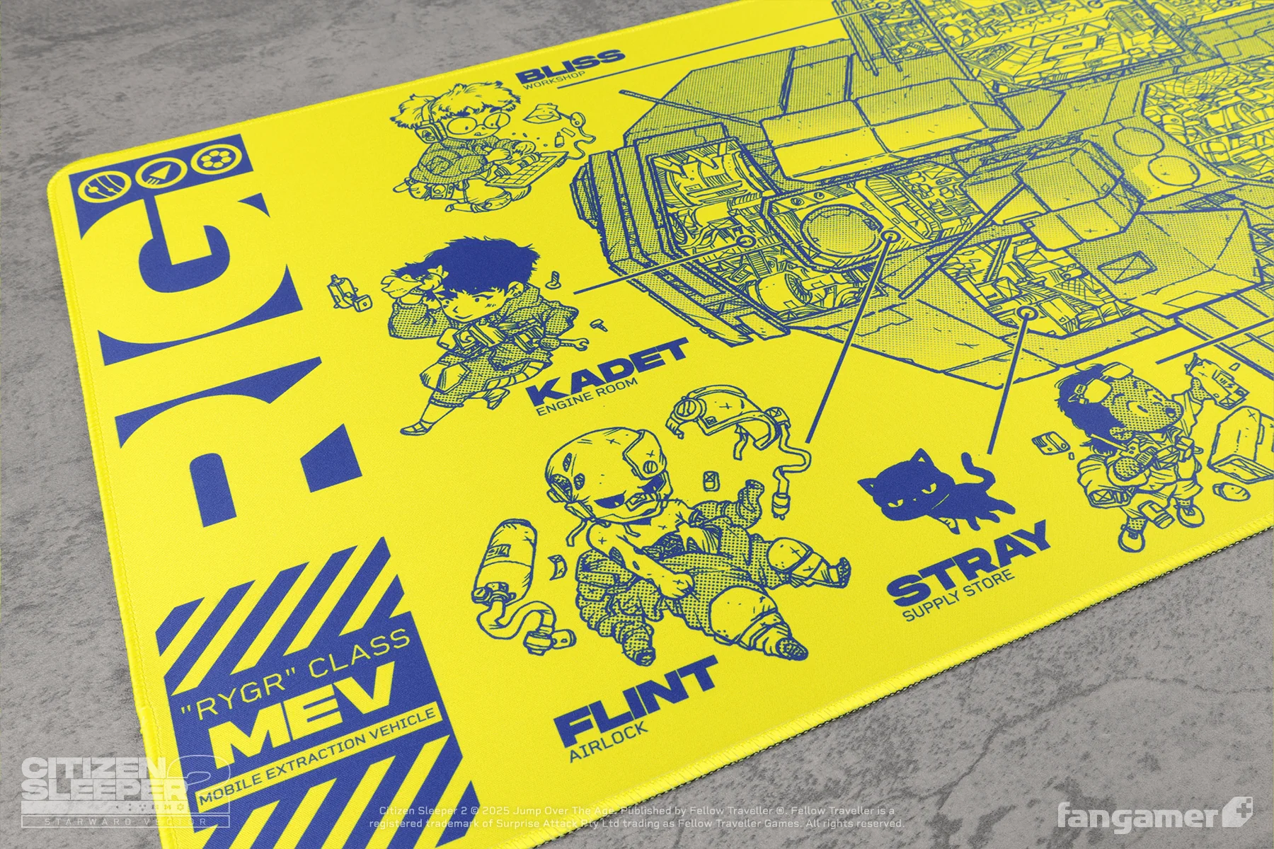 Rig Cross-Section Desk Mat - Image 7
