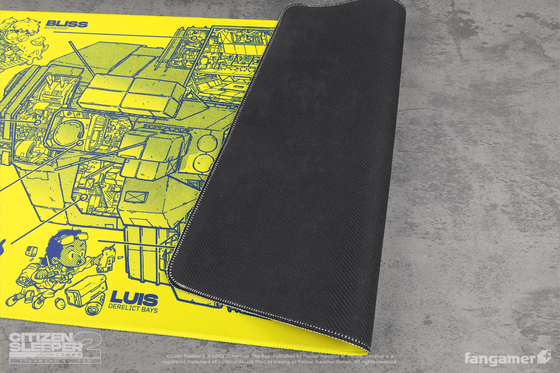 Rig Cross-Section Desk Mat - Image 9