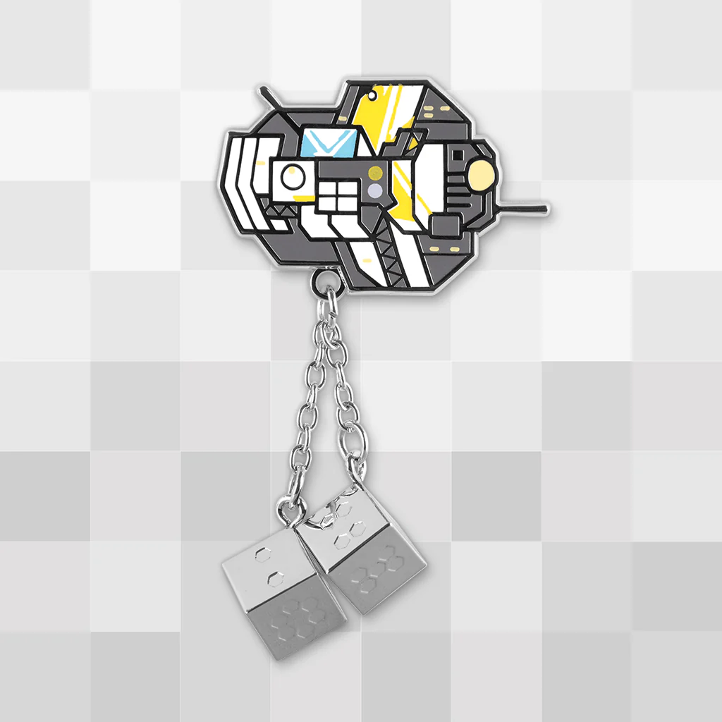 The Rig Hanging Dice Pin