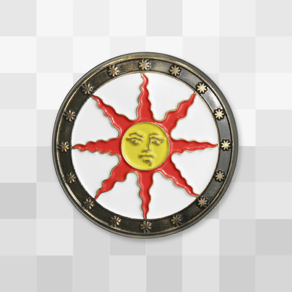 Sunlight Shield Enamel Pin