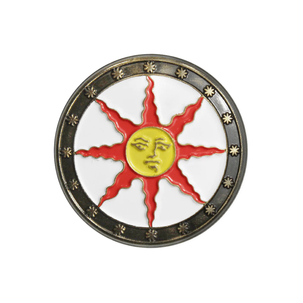 Sunlight Shield Enamel Pin - Image 2
