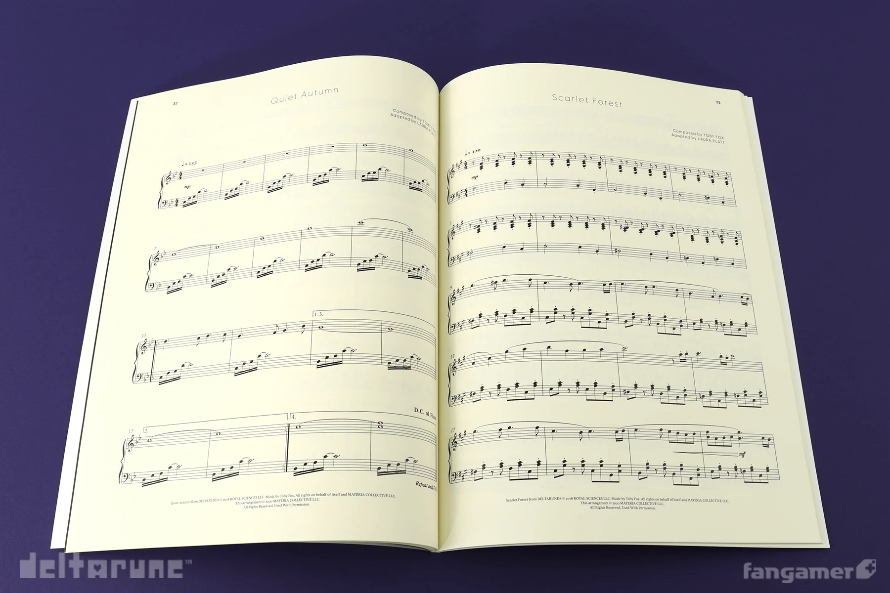 DELTARUNE Incomplete Piano Score Book - Image 5