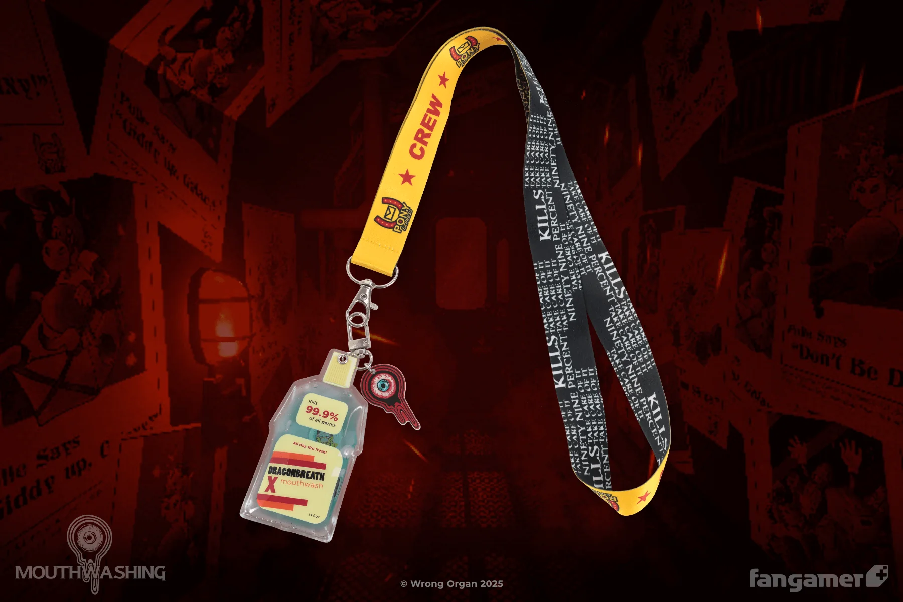 Dragonbreath Keychain & Crew Lanyard - Image 3