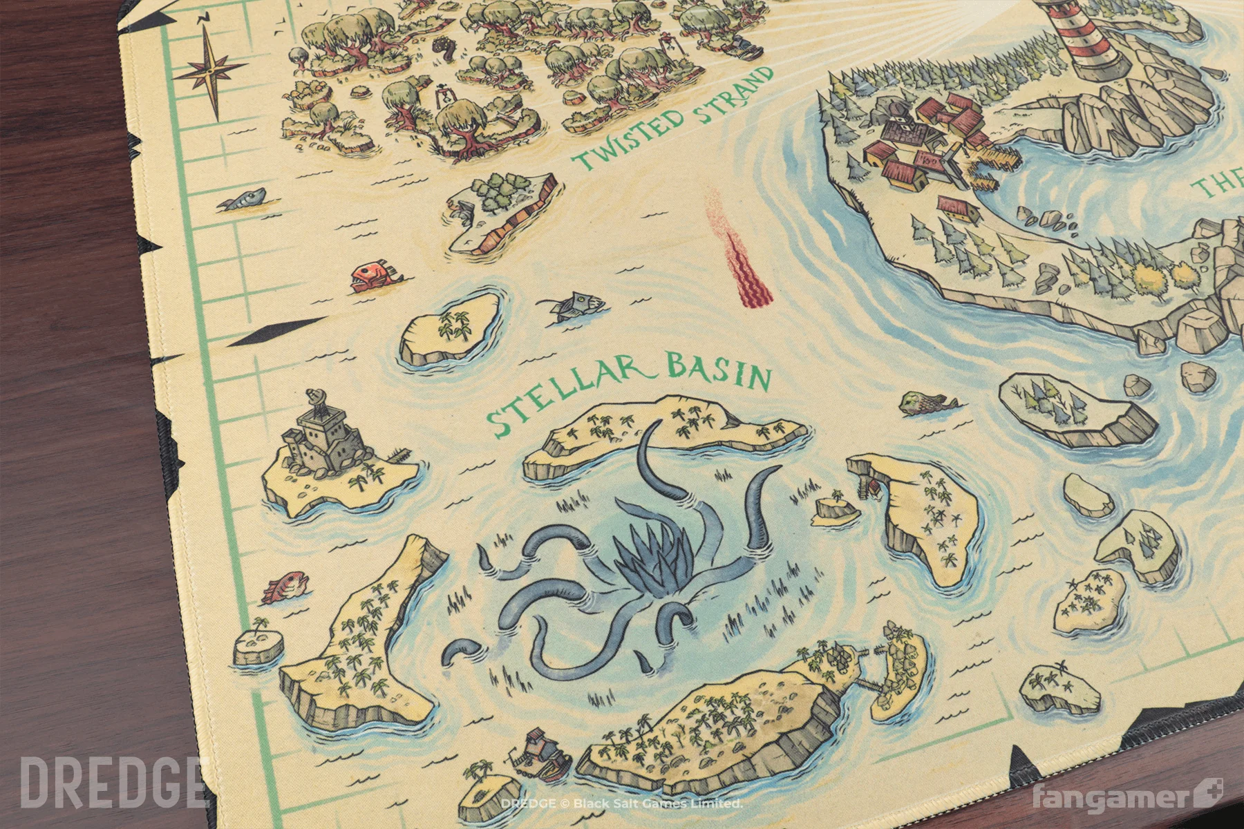 Fisherman's Map Desk Mat - Image 8