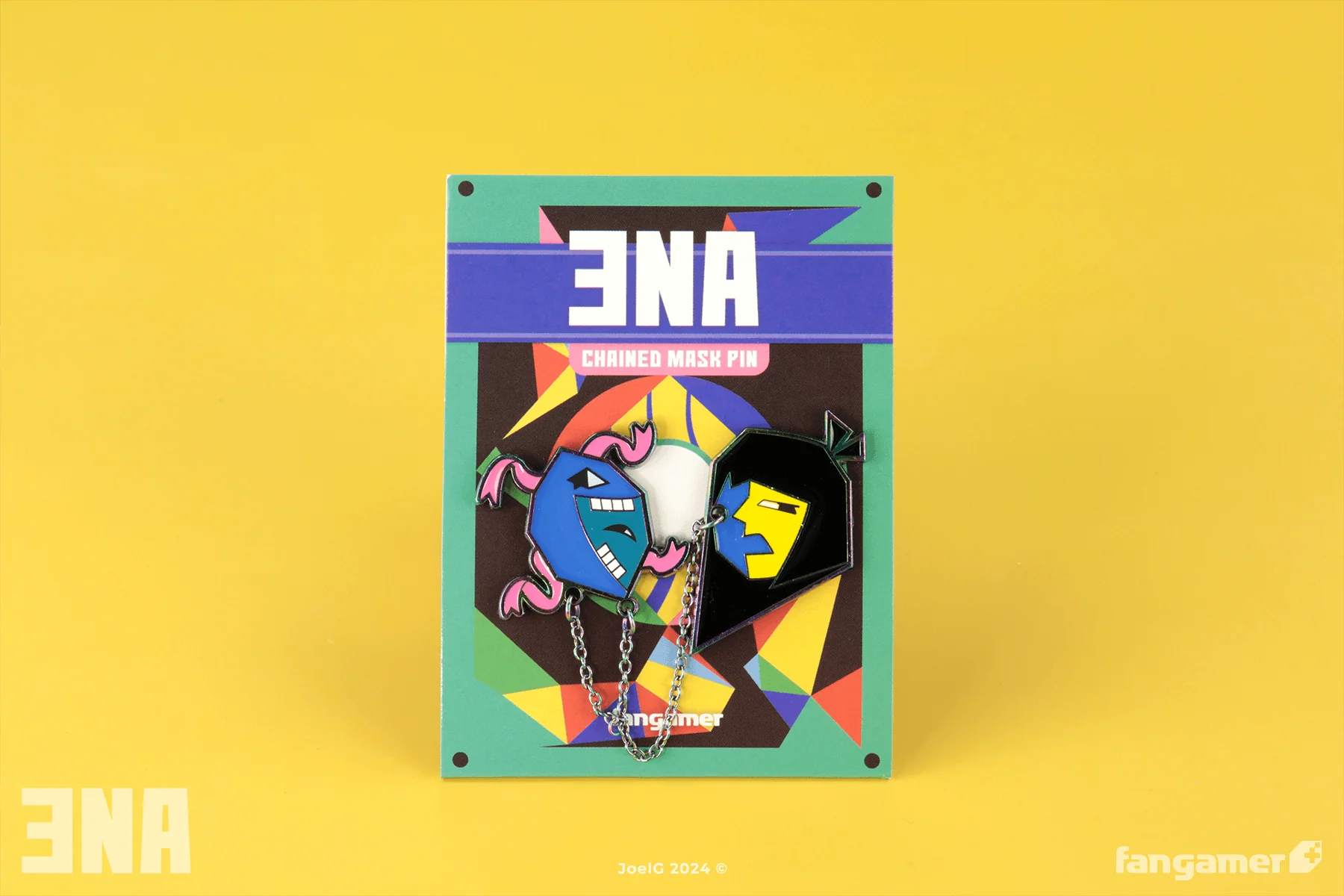ENA Chained Mask Pin - Image 4