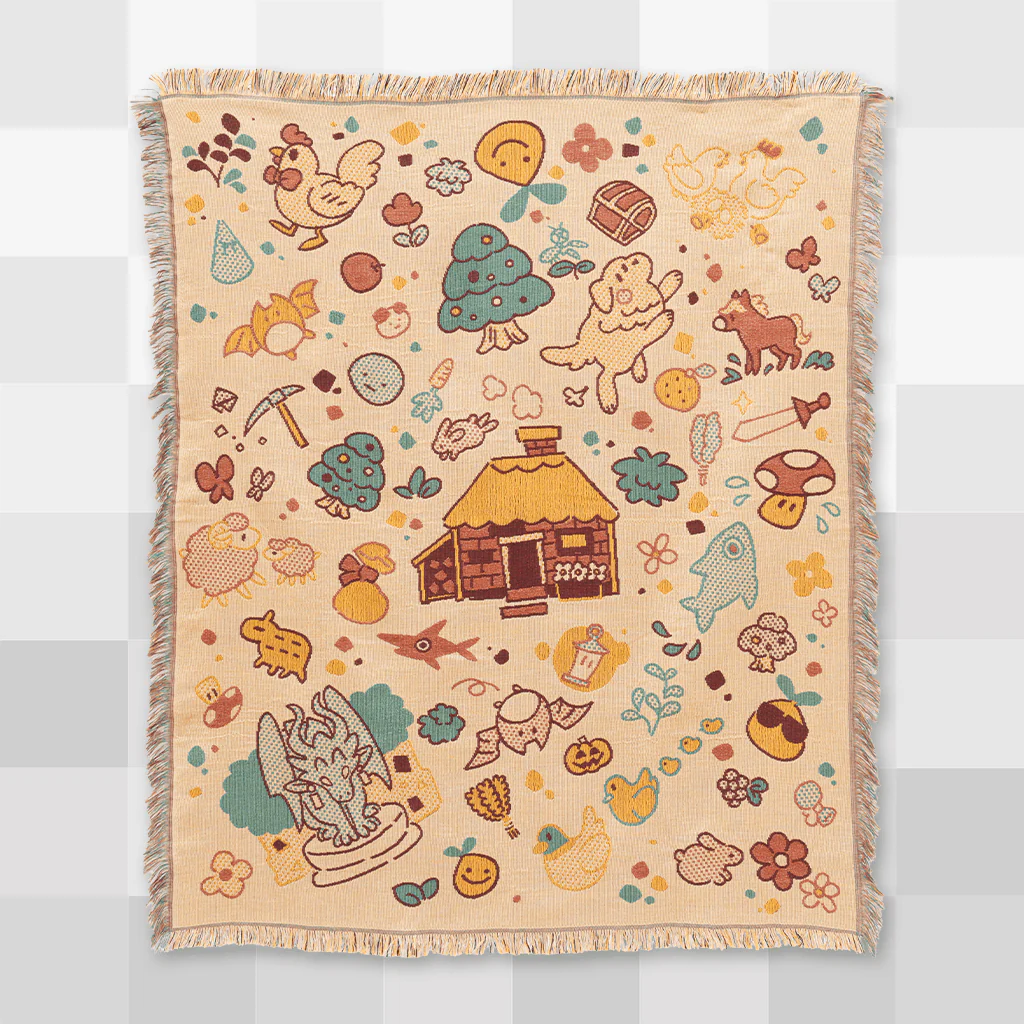 Mistrian Friends Throw Blanket