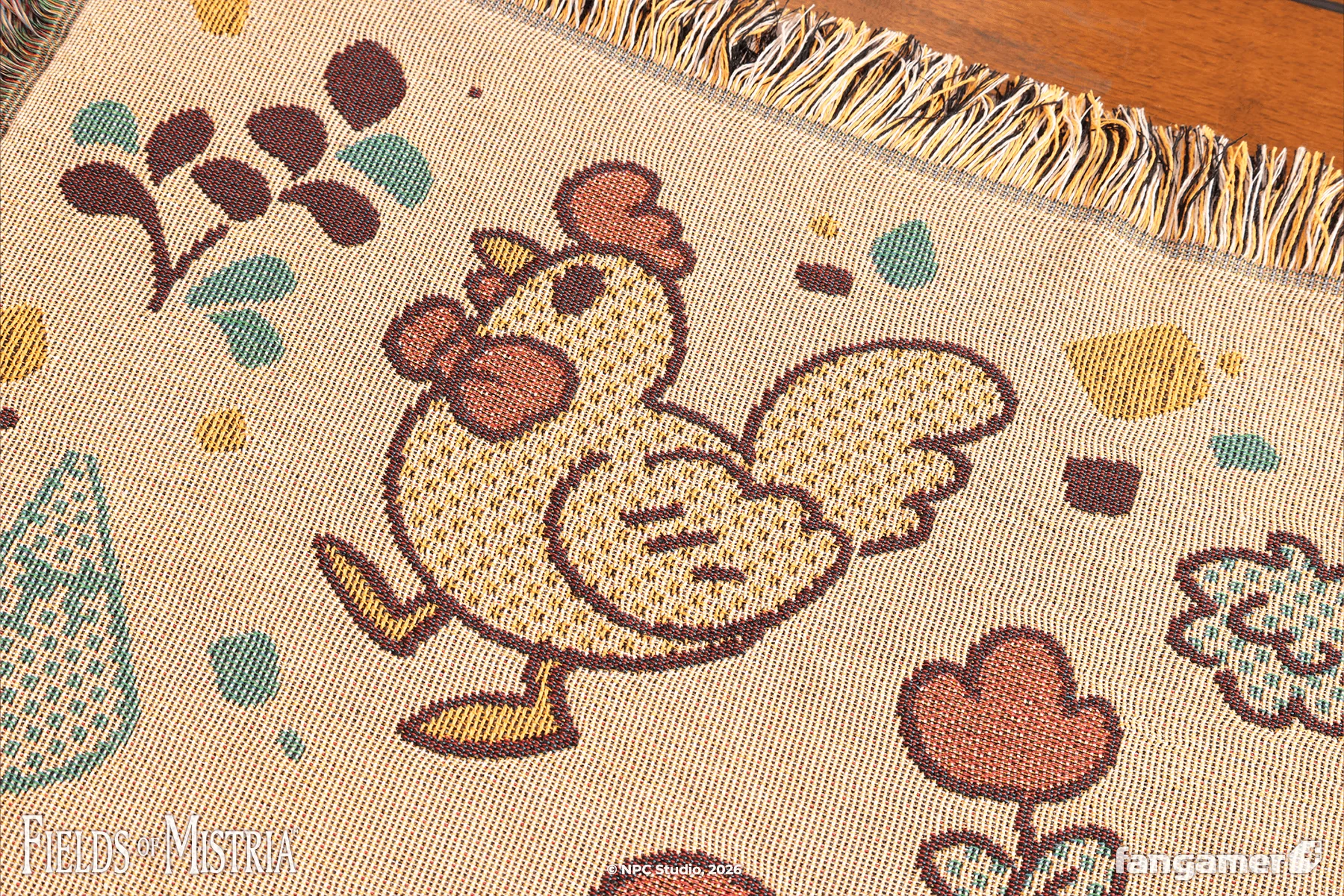 Mistrian Friends Throw Blanket - Image 7