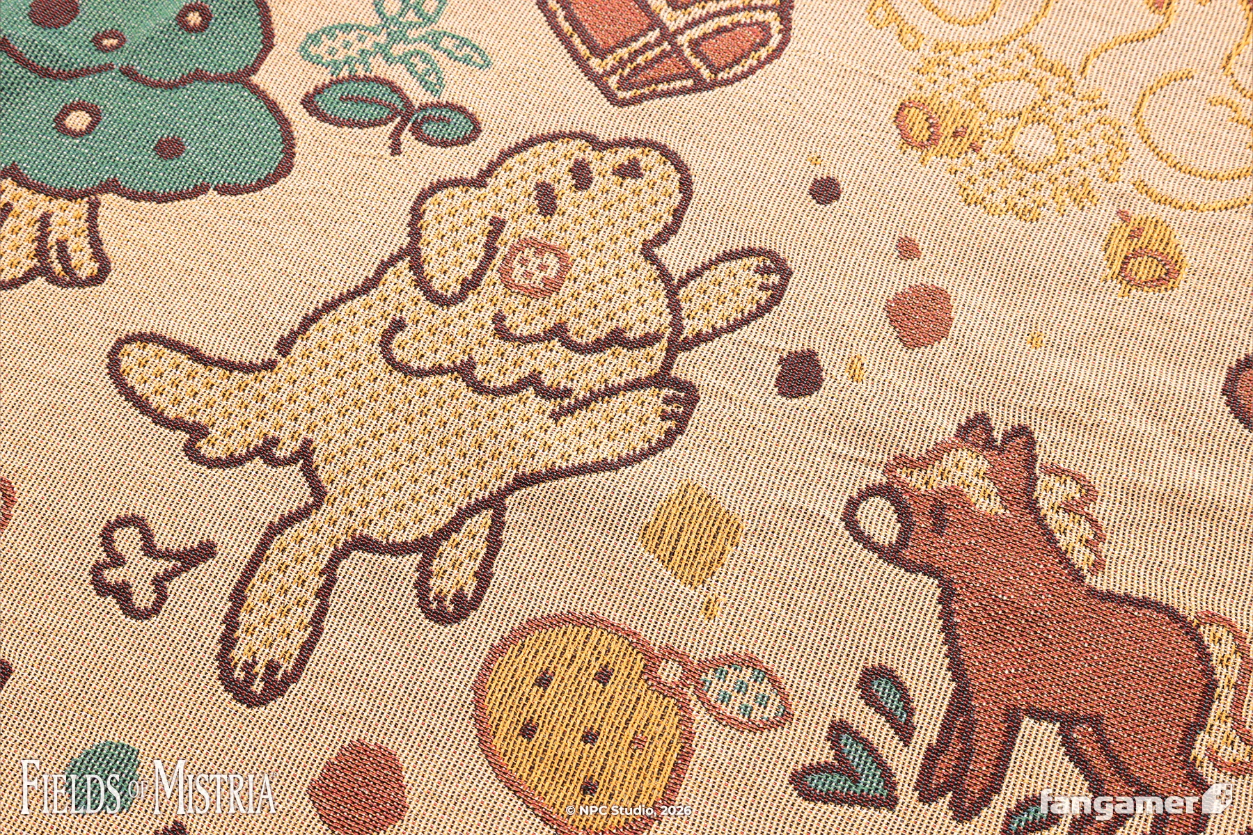 Mistrian Friends Throw Blanket - Image 8
