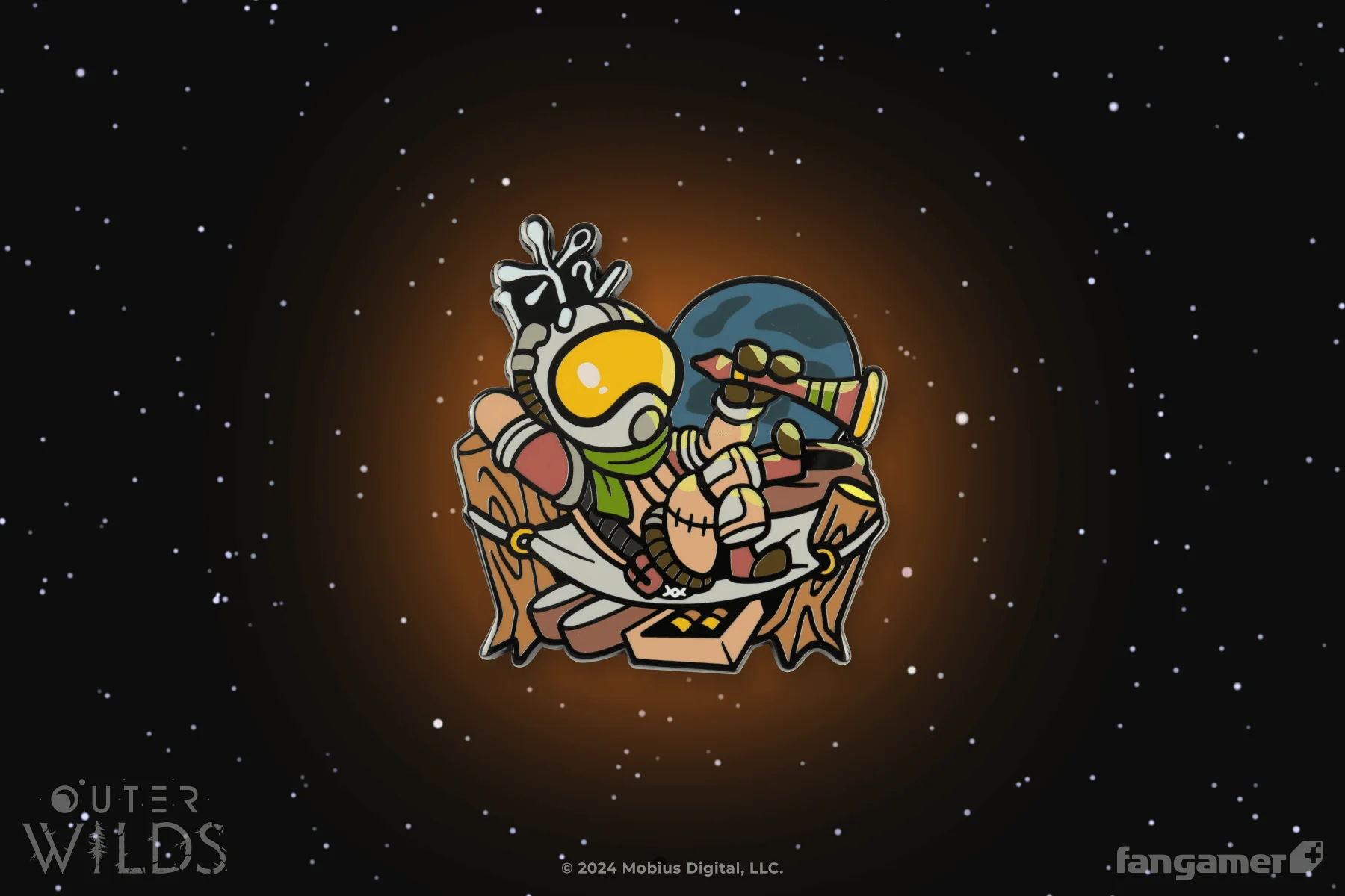 Gabbro's Island Enamel Pin - Image 3