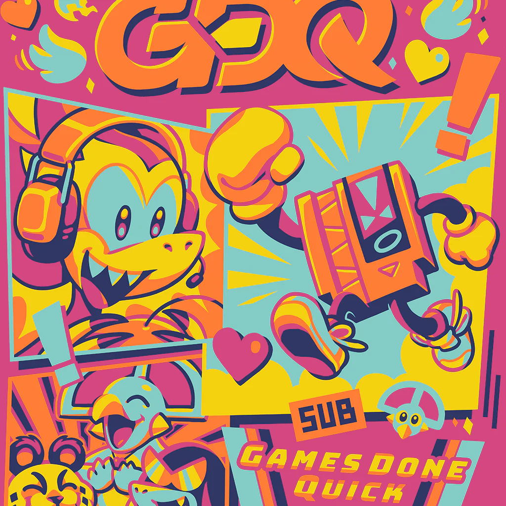 GDQ Marathon Mascots
