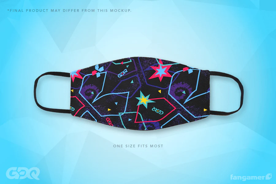 GDQ Arcade-Floor Face Mask - Image 3