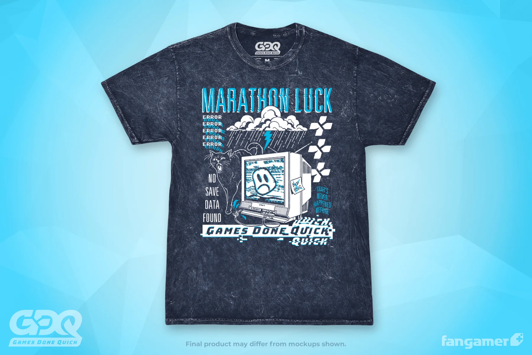 GDQ Marathon Luck T-Shirt - Image 3