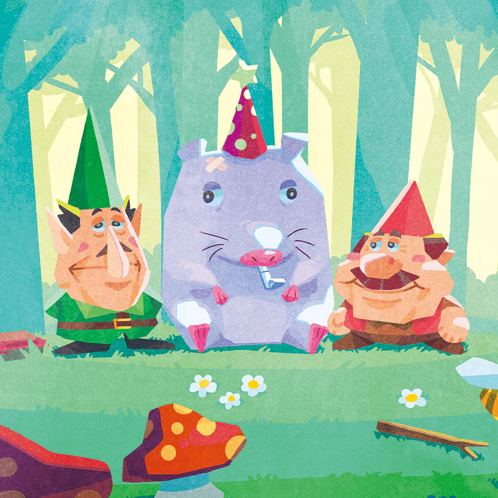 Gnome Forest Poster