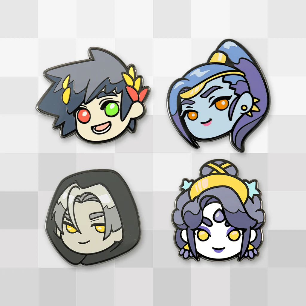 Hades Character Pin Set 1