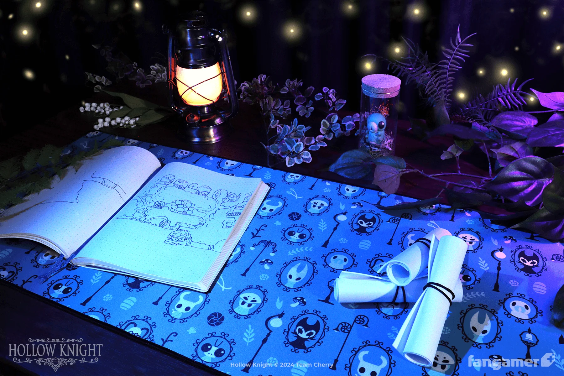 Portraits of Hallownest Desk Mat - Image 6