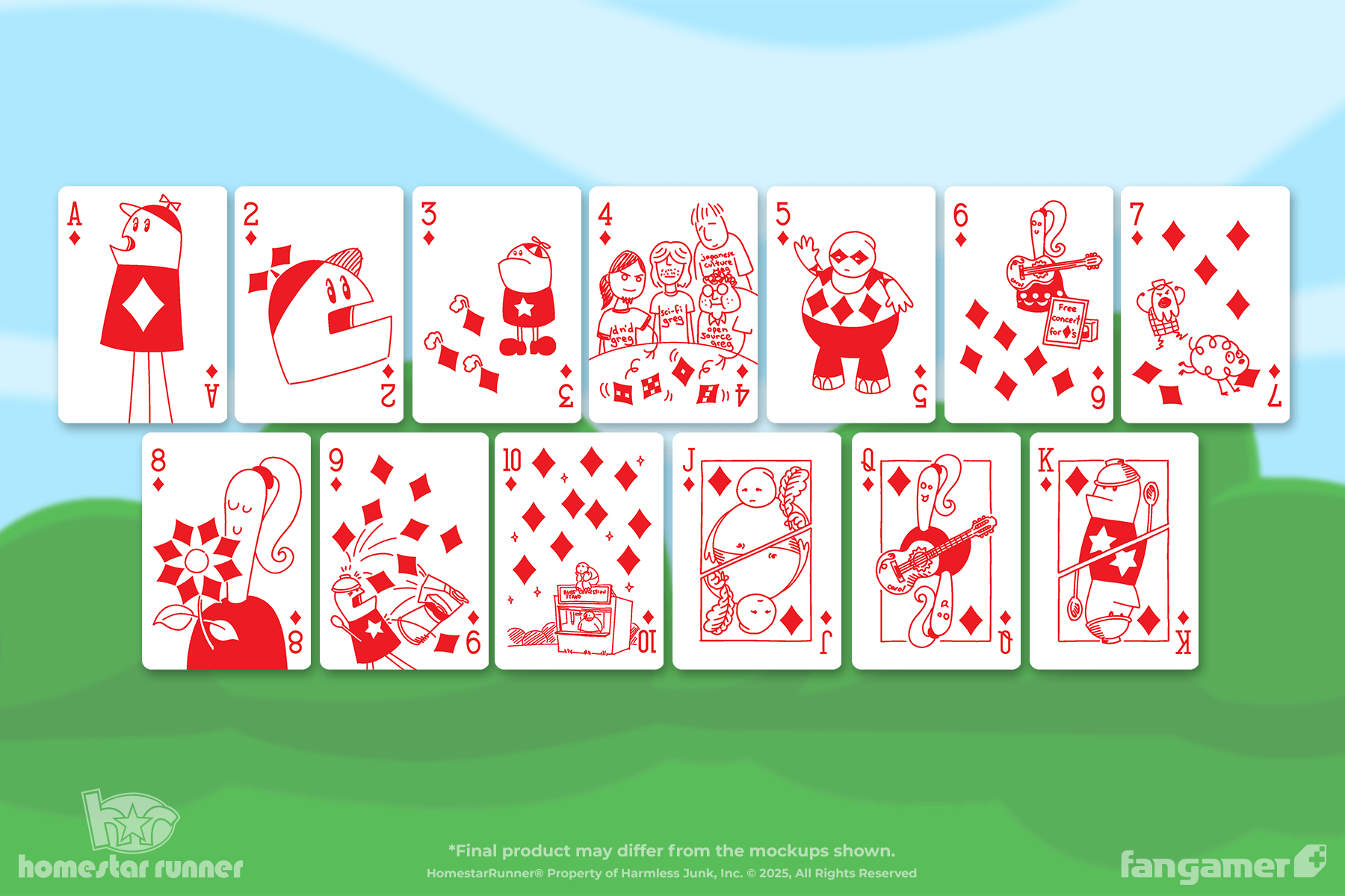 Homestar Runner Playing Cards - Image 8