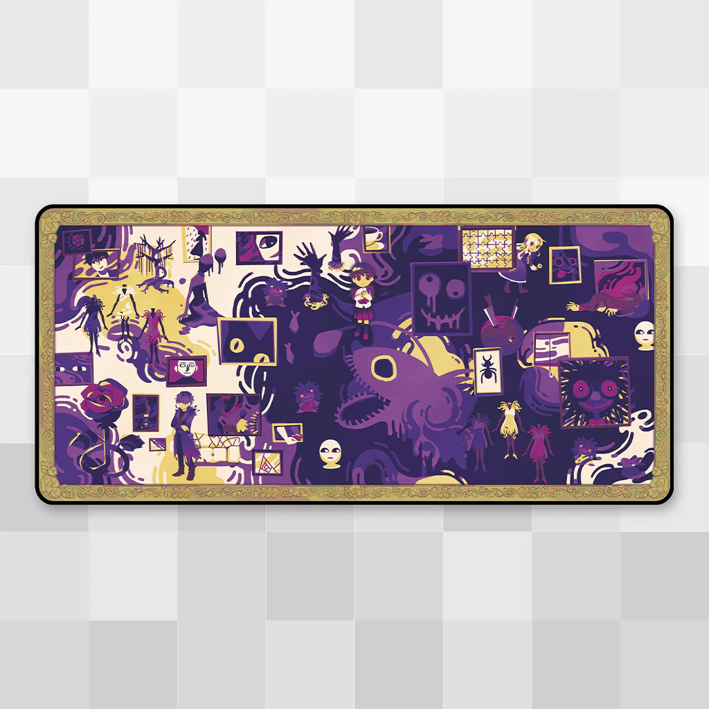 Cursed Gallery Desk Mat