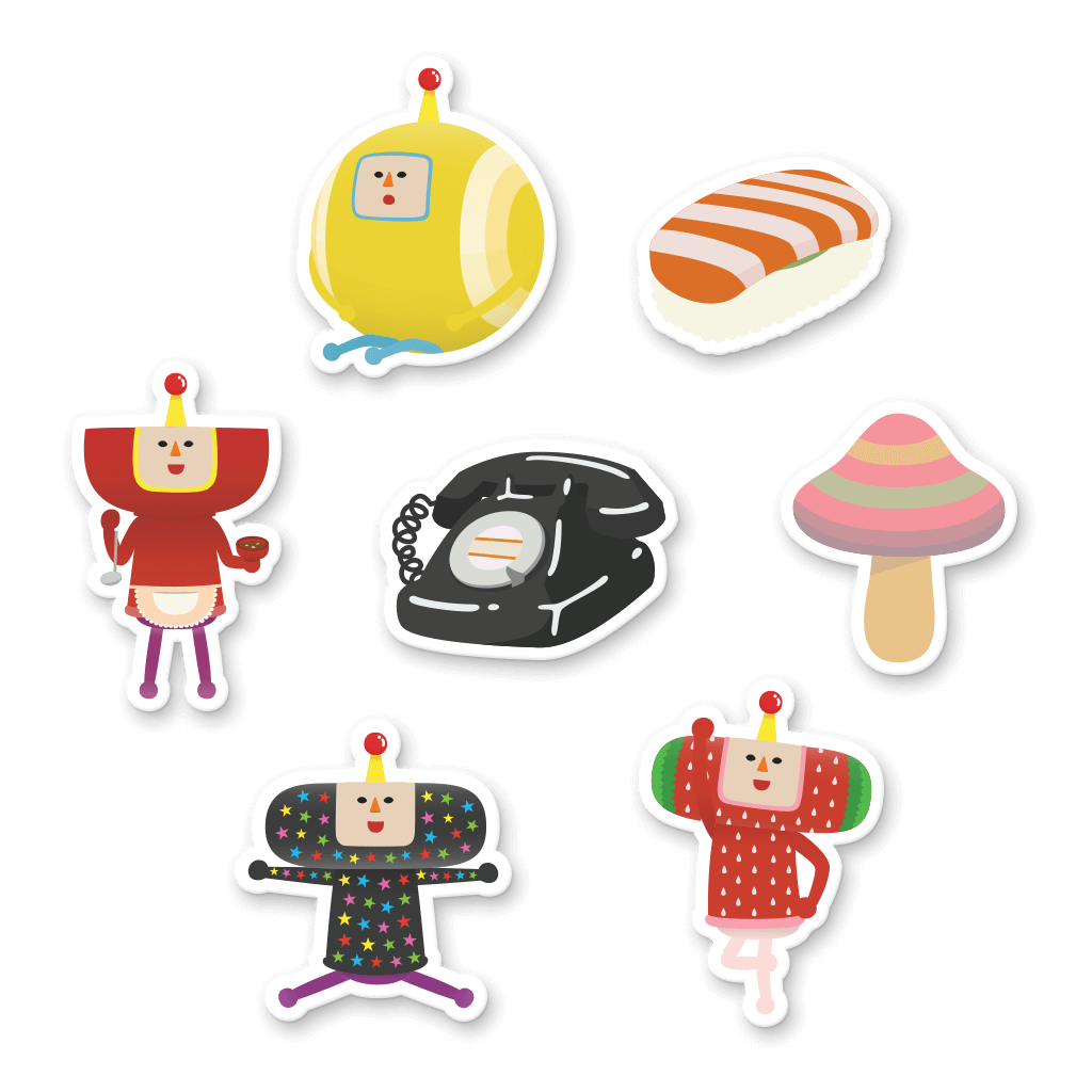Katamari Fridge Magnets - Image 3