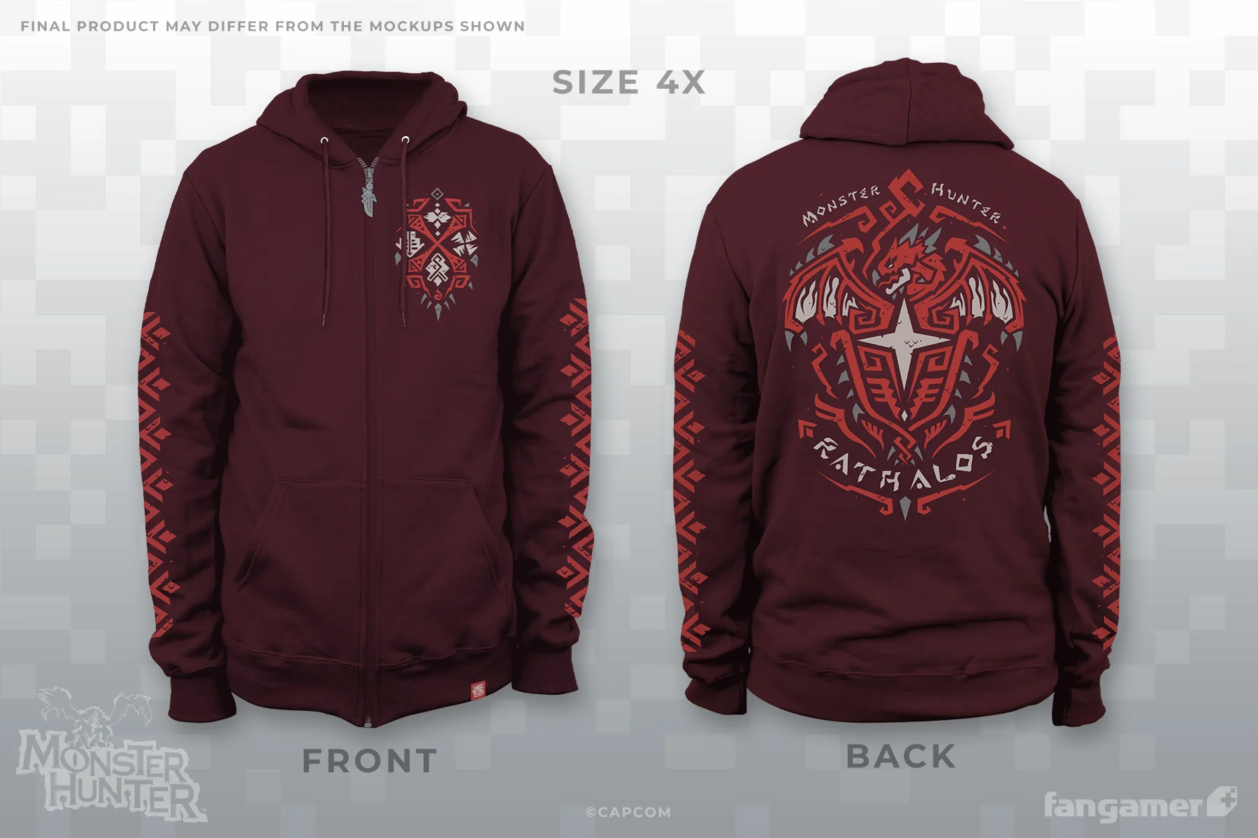 Rathalos Hunter Hoodie - Image 4