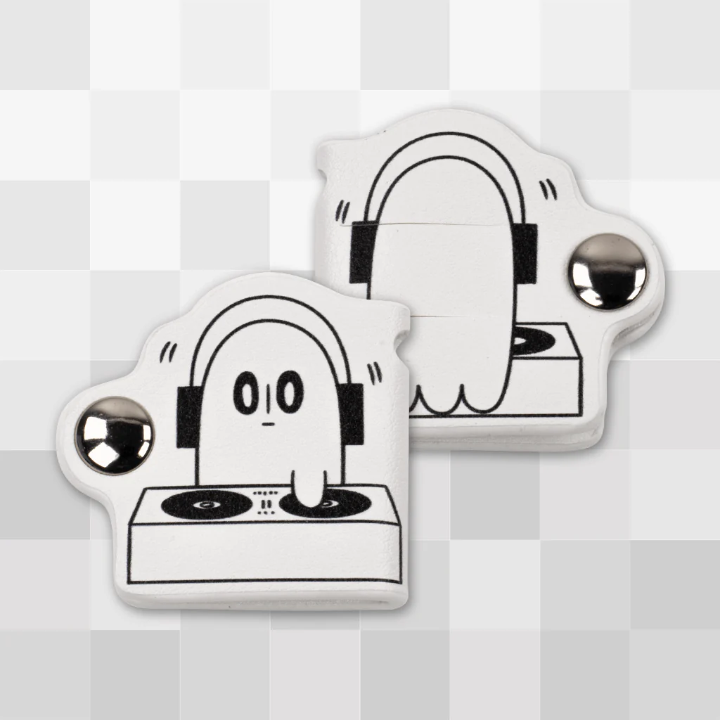 Napstablook Earphone Cable Clip