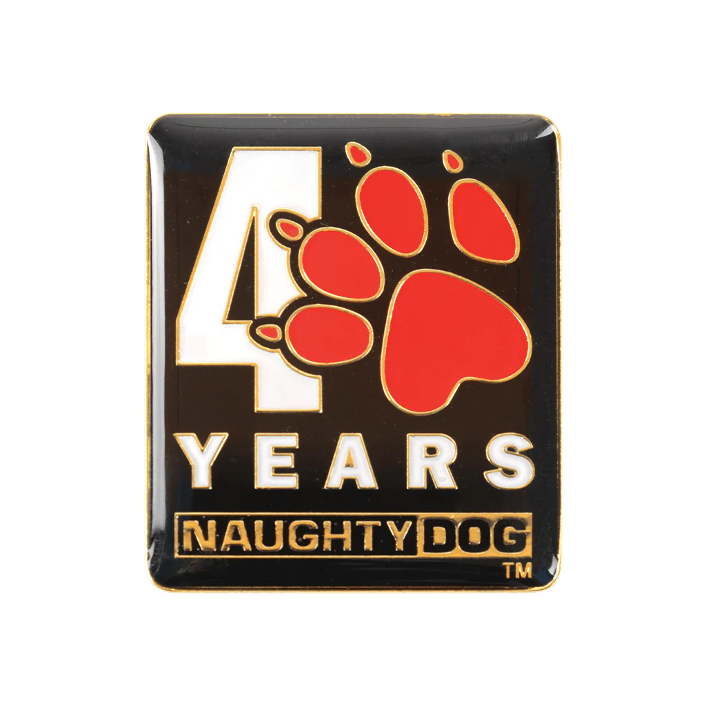 Naughty Dog 40th Anniversary Pin - Image 2