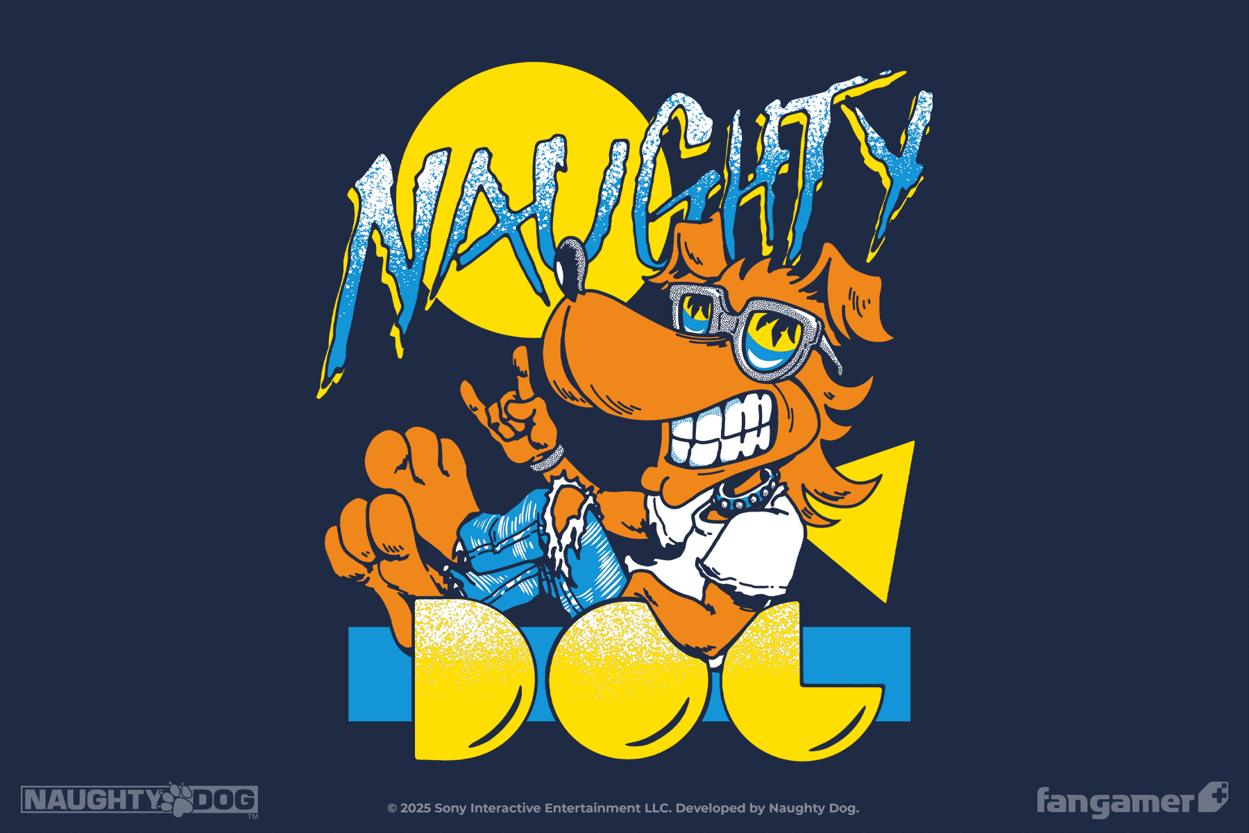 Naughty Dog Old School Shirt - Image 4