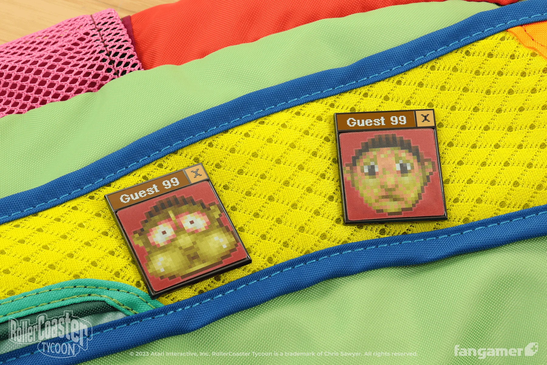 "I feel sick." Lenticular Pin - Image 6