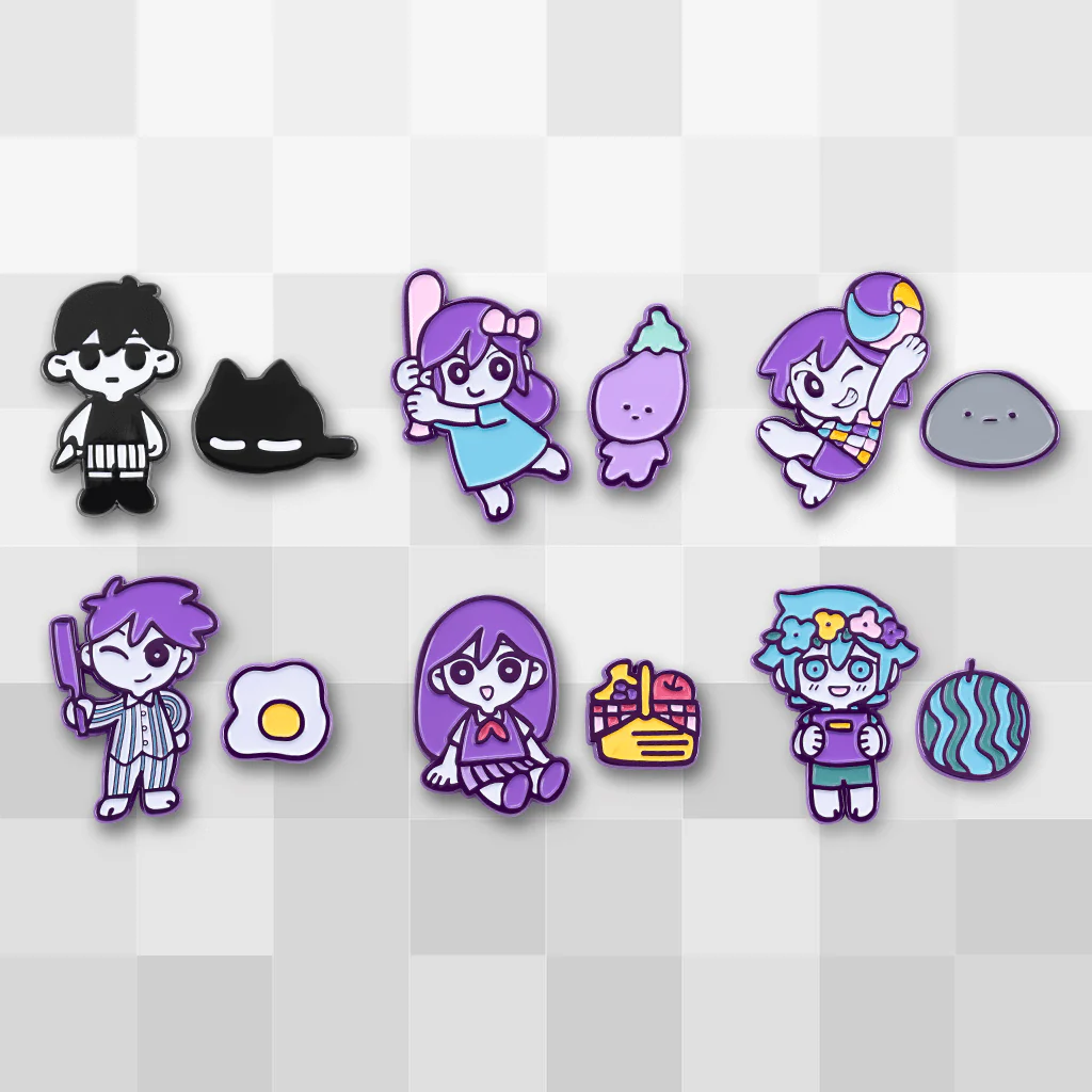 OMORI Character Pin Sets