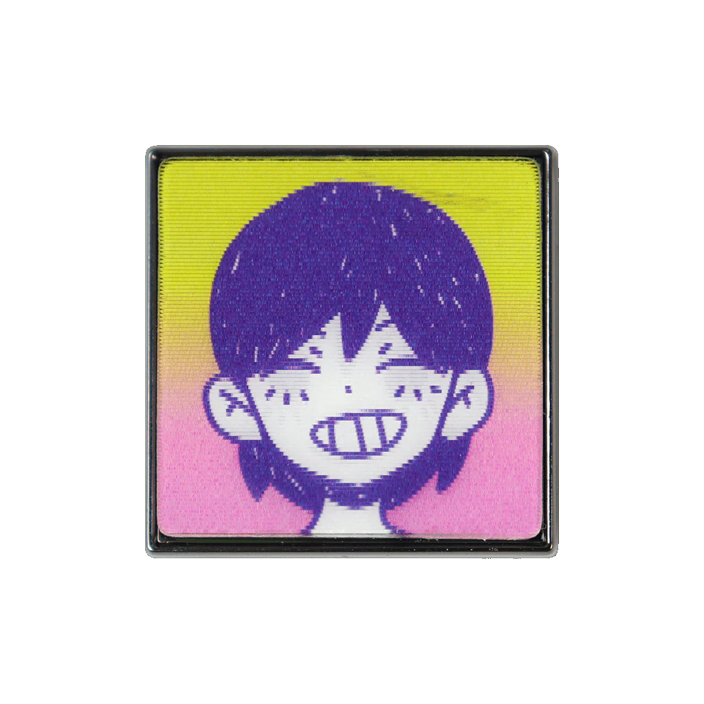 Happy KEL Lenticular Pin - Image 3