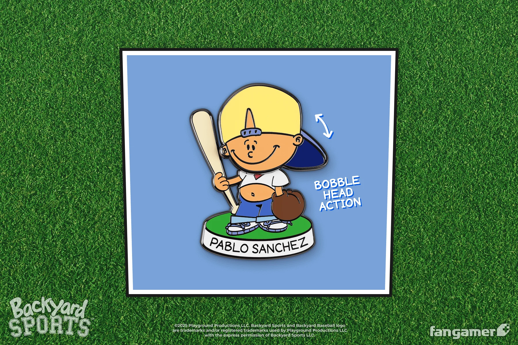 Pablo Sanchez Bobblehead Pin - Image 3