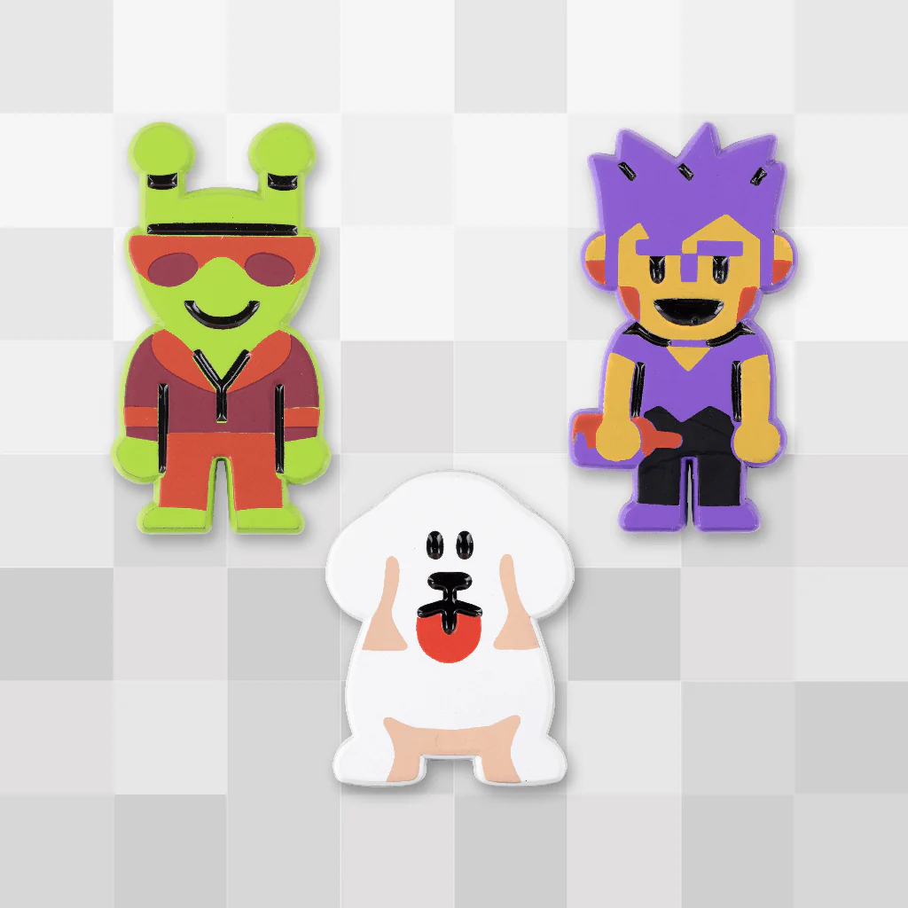 Party House Guests Pin Set