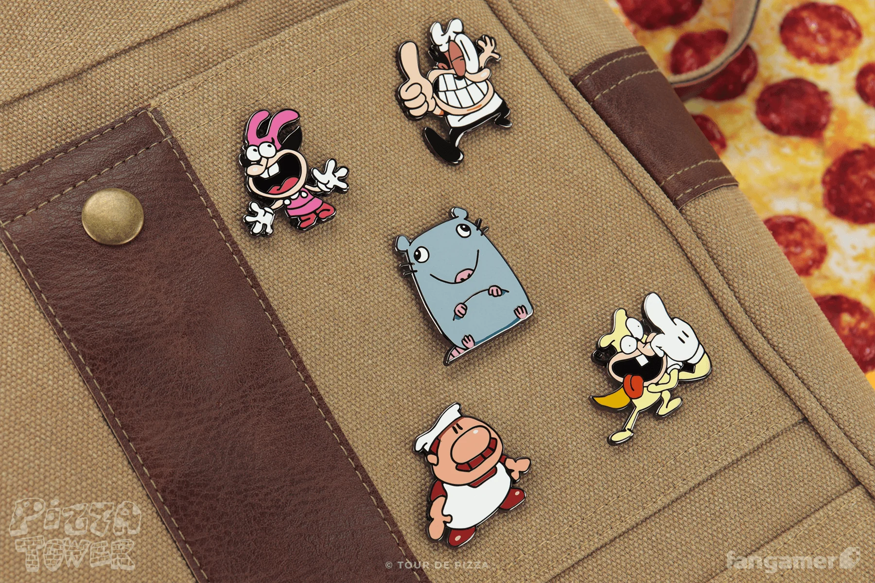 Pizza Tower Pin Combo - Image 4