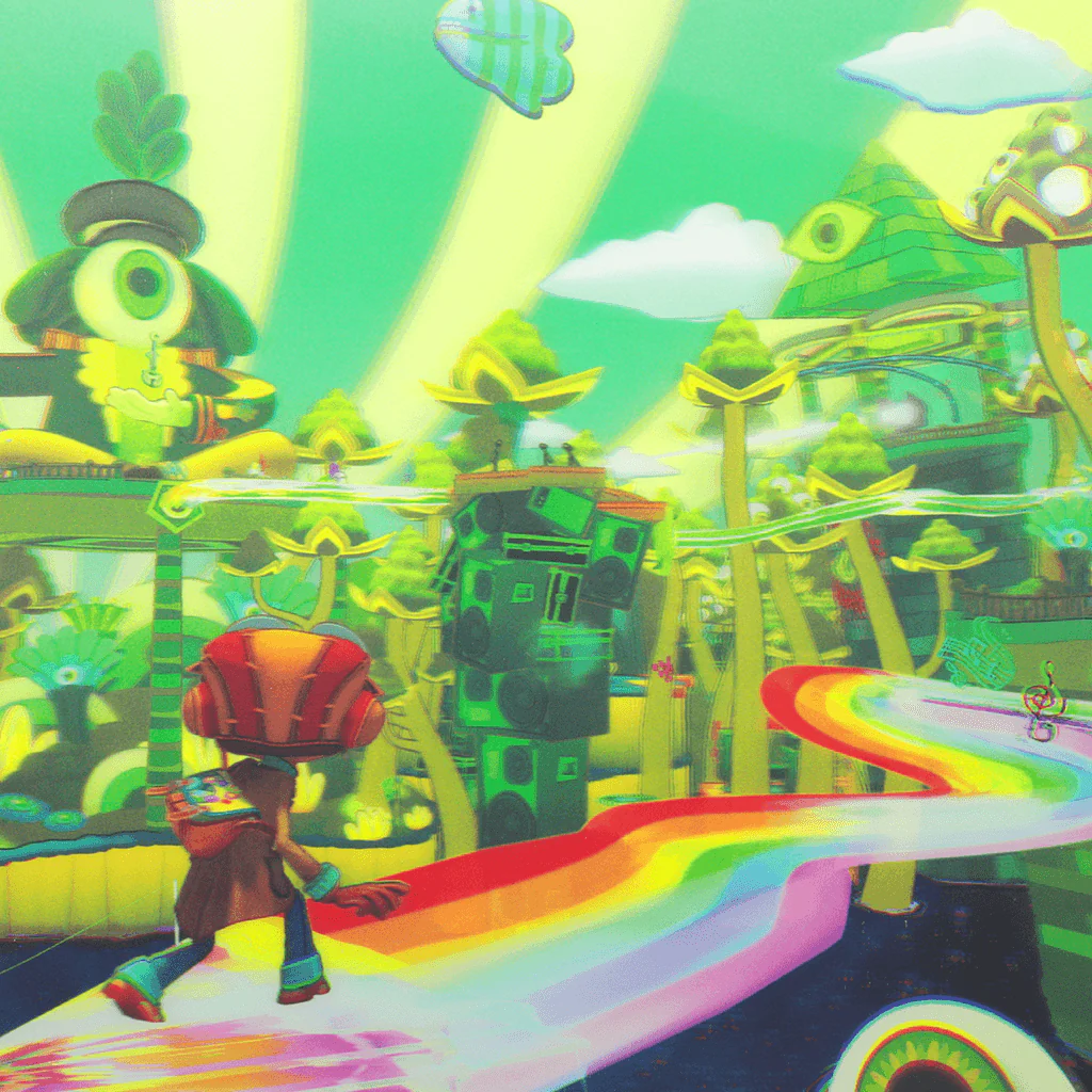 Eye Shrine Lenticular Print
