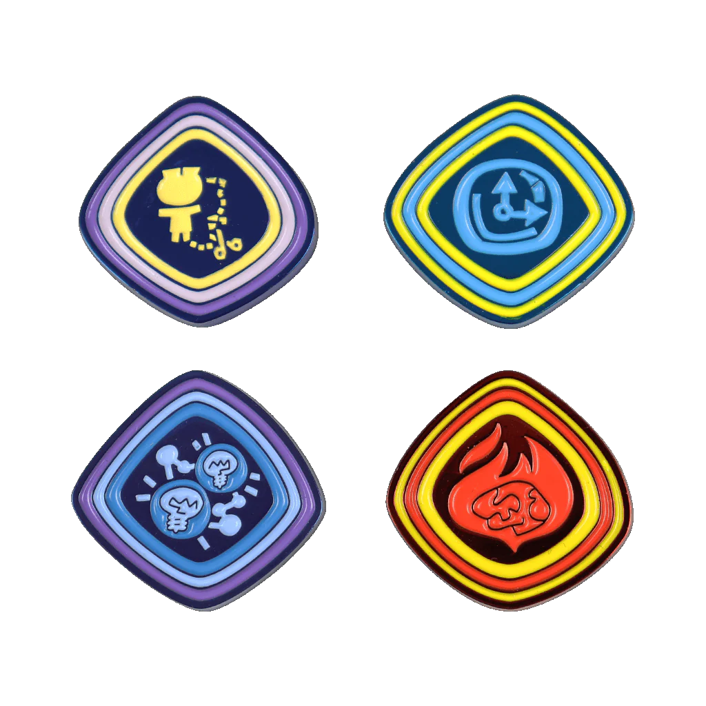 Psychonauts 2 Merit Badge Pin Set 1 - Image 2
