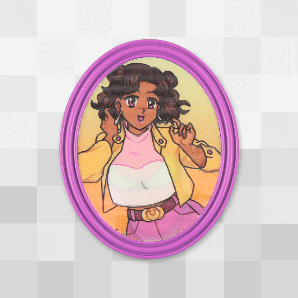 Reina Lenticular Pin