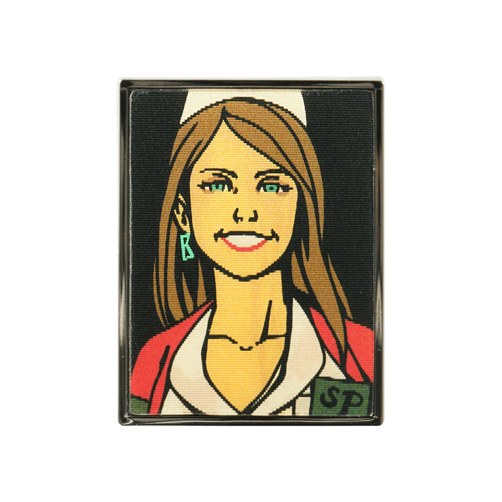 Bloody Lisa Lenticular Pin - Image 2