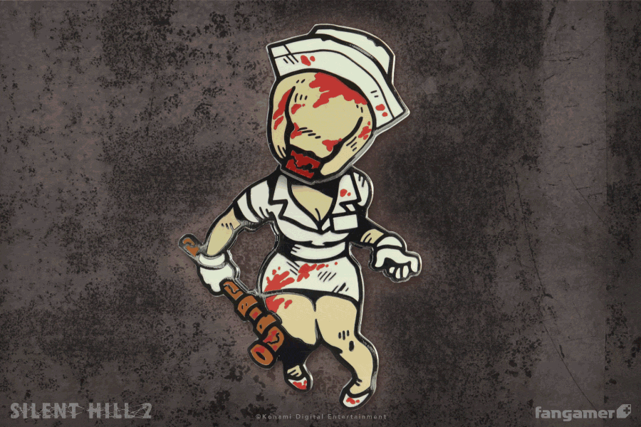 Bobblehead Nurse Pin - Image 6