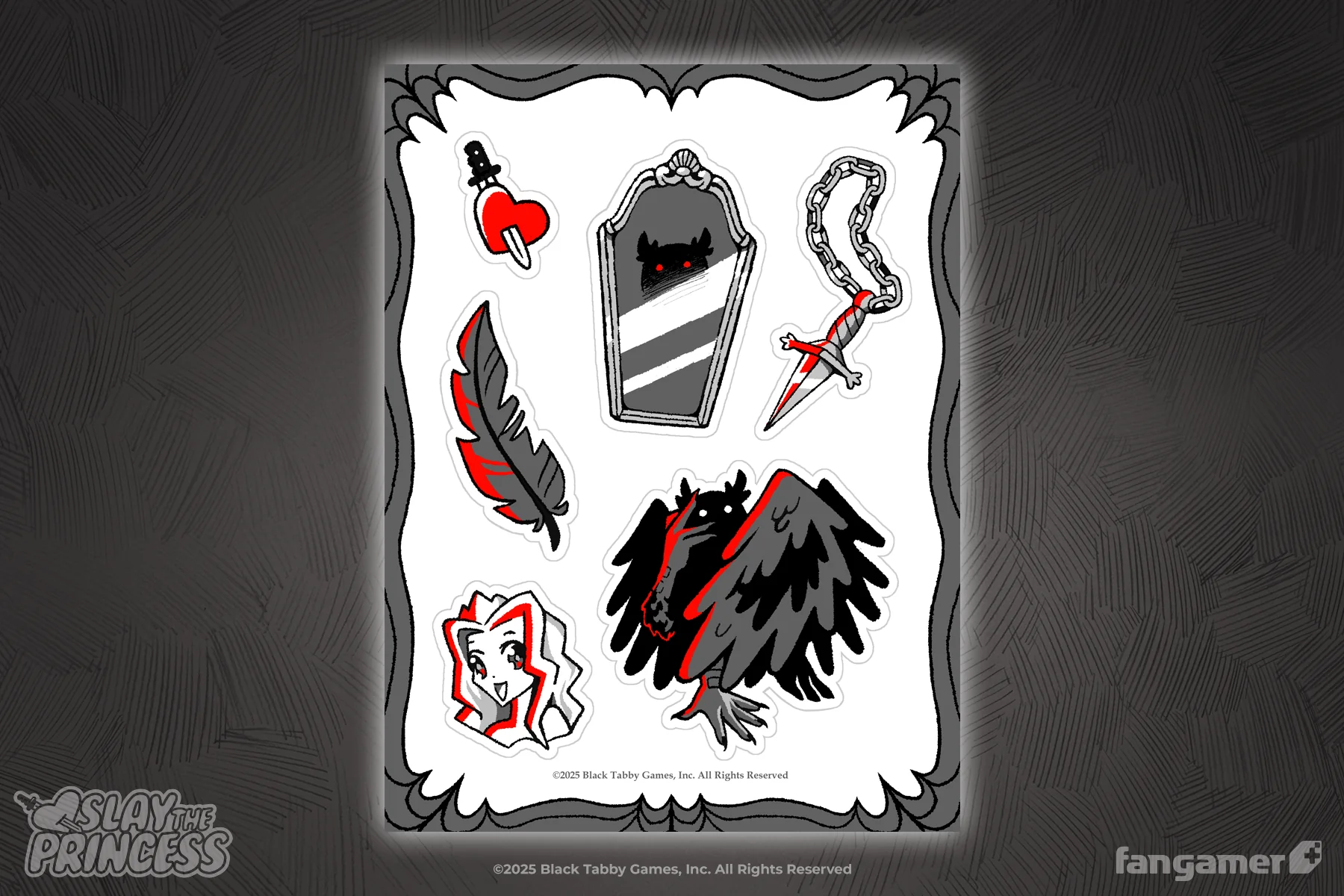 Slay the Princess Sticker Sheet Set - Image 6
