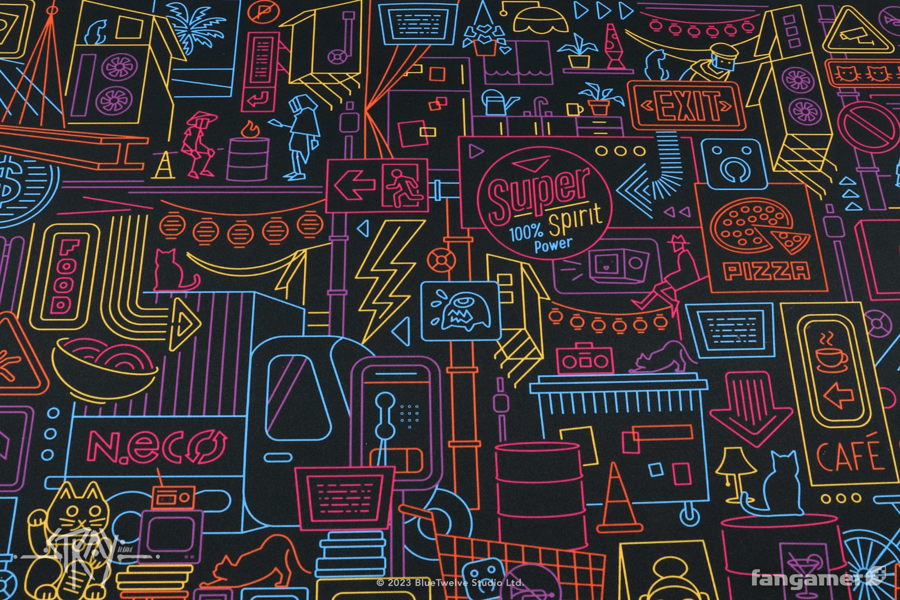 Walled City 99 Desk Mat - Image 7