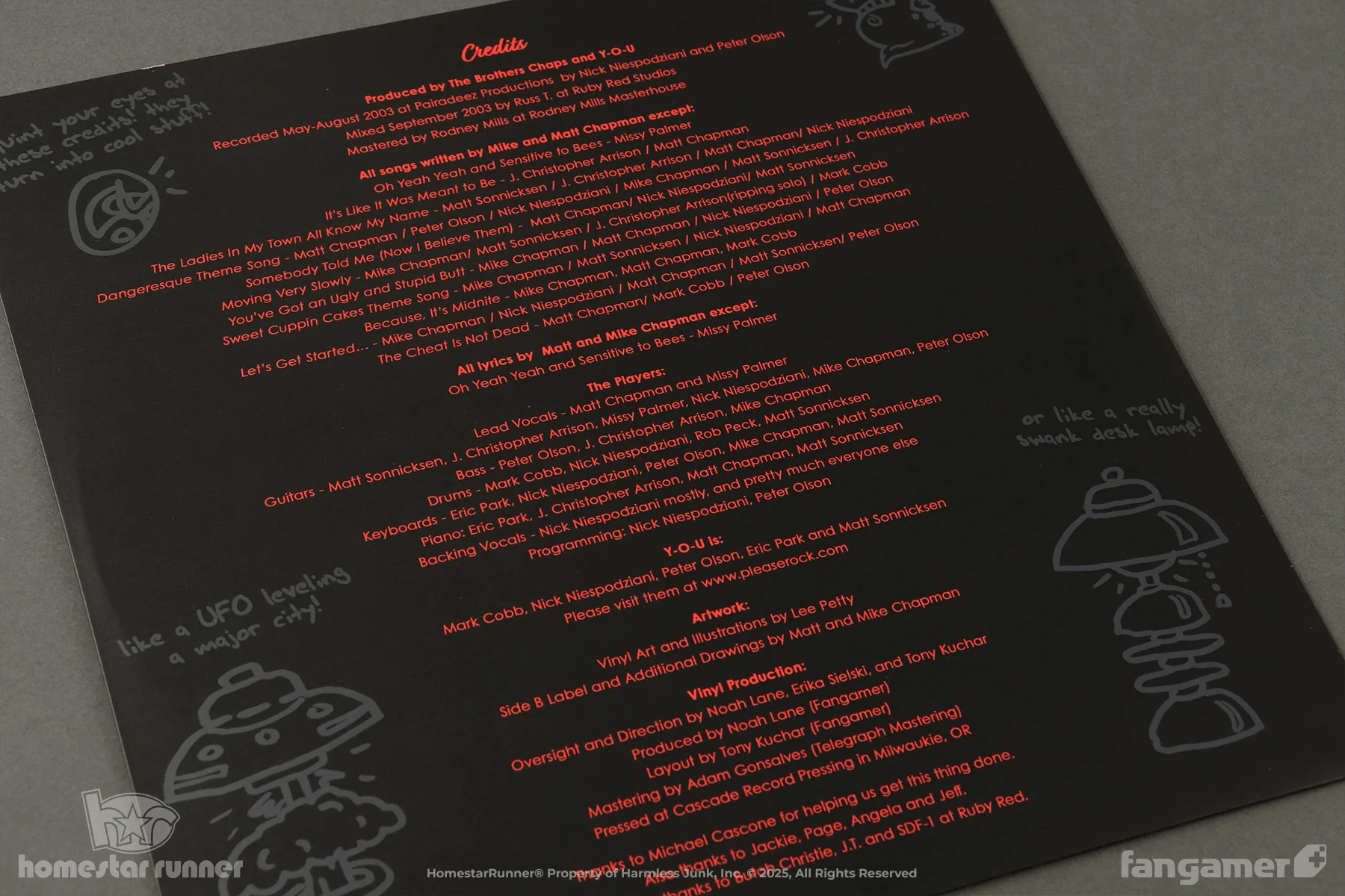 Strong Bad Sings (and Other Type Hits) Vinyl - Image 7