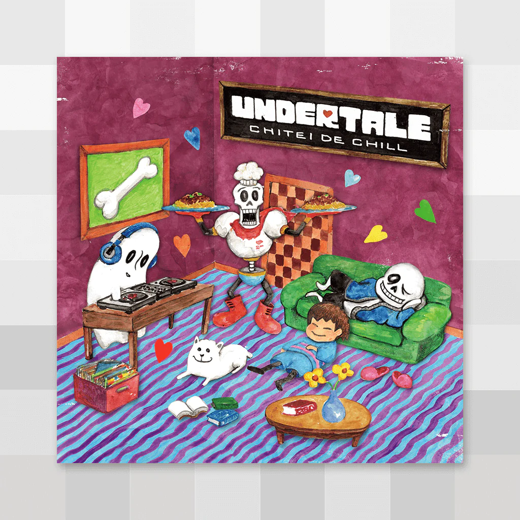 UNDERTALE: CHITEI DE CHILL CD