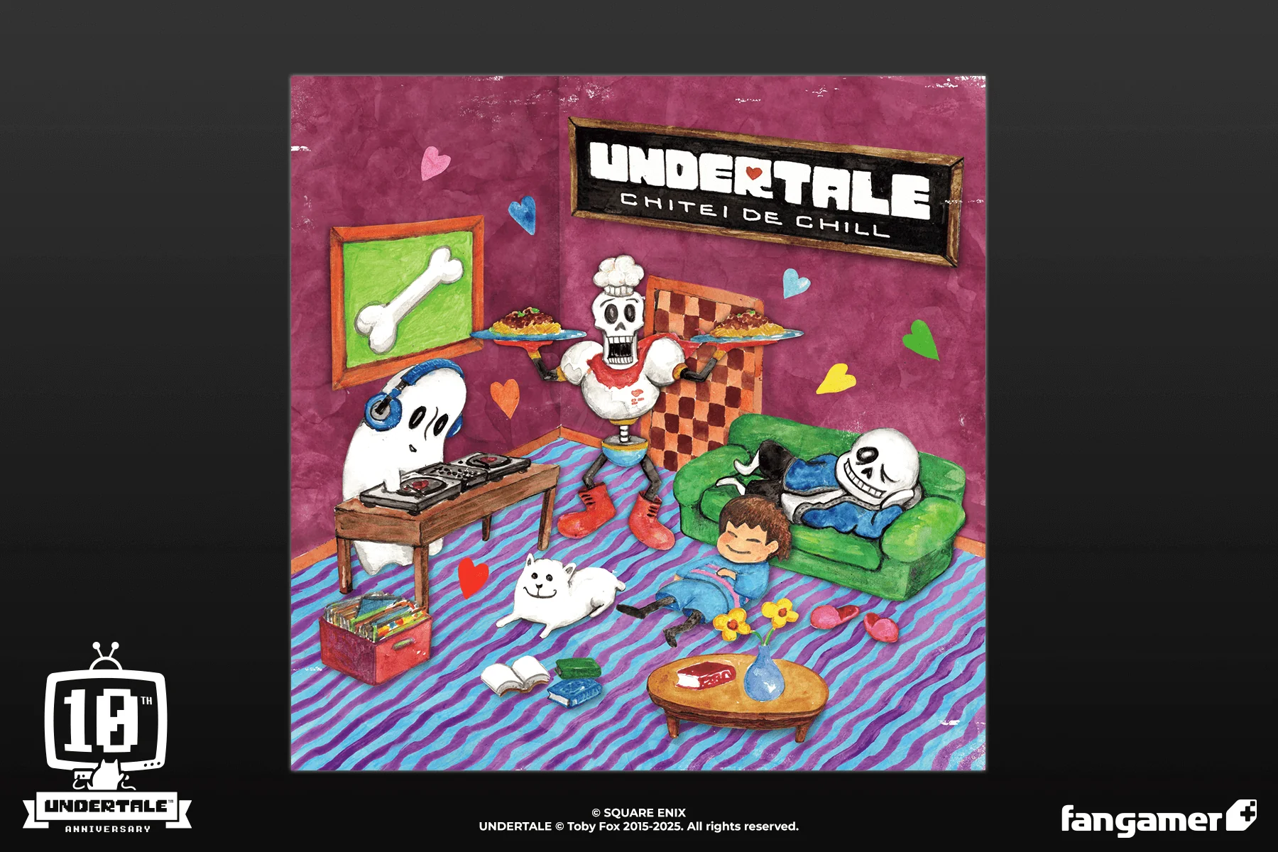 UNDERTALE: CHITEI DE CHILL CD - Image 3