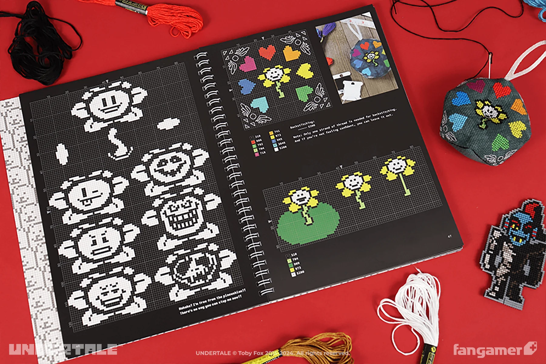 UNDERTALE Cross Stitch Book - Image 5