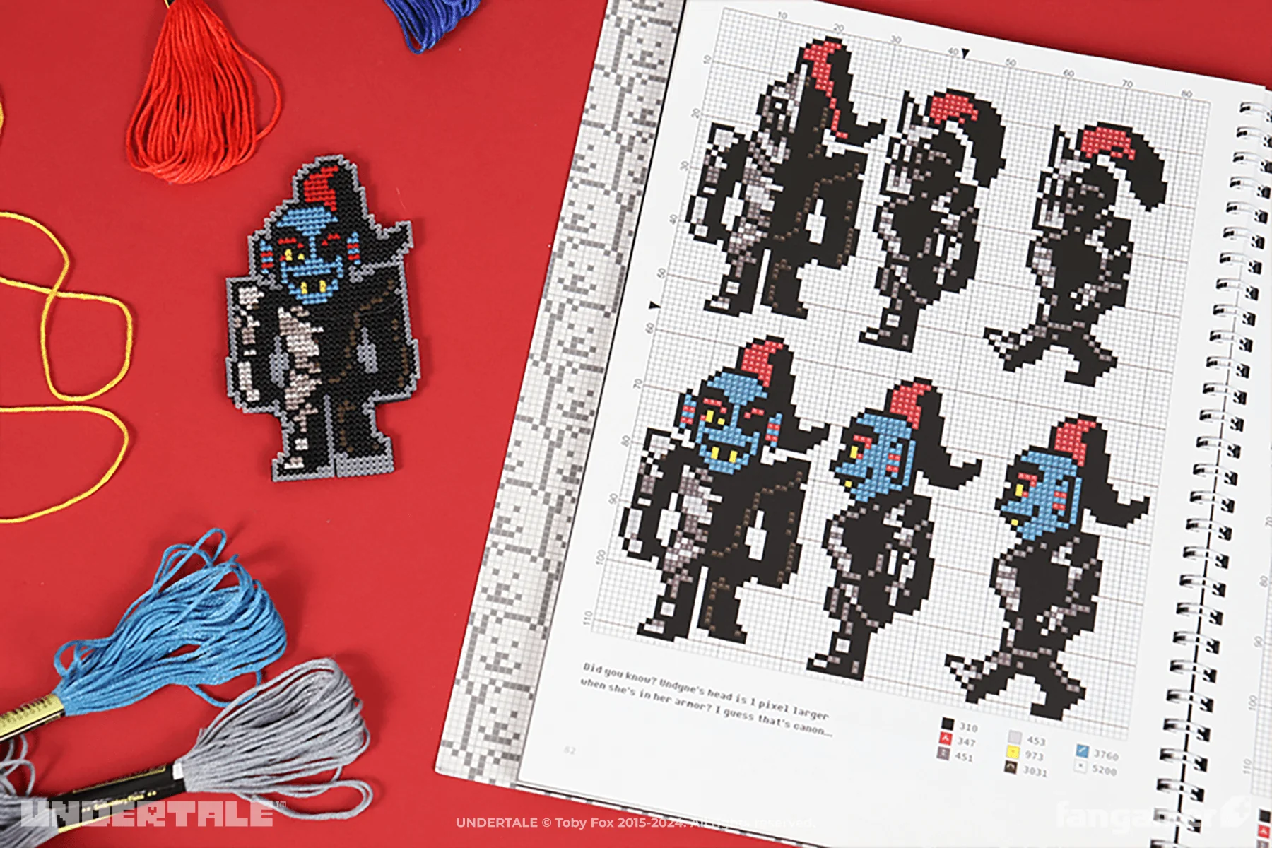 UNDERTALE Cross Stitch Book - Image 8