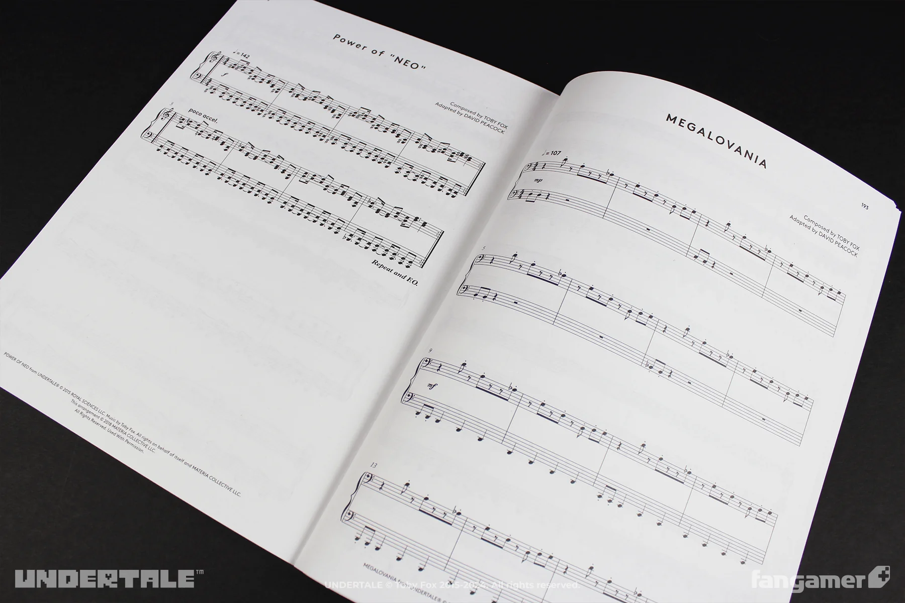 UNDERTALE - Complete Piano Score Book - Image 5