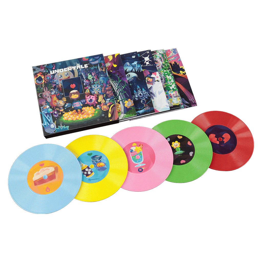 UNDERTALE Vinyl Record Coaster Set - Image 2